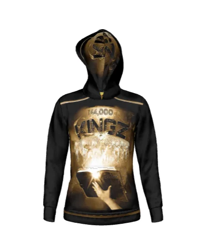 Overstock Sale 144,000 KINGZ 01-02 Men's Designer Pullover Hoodie