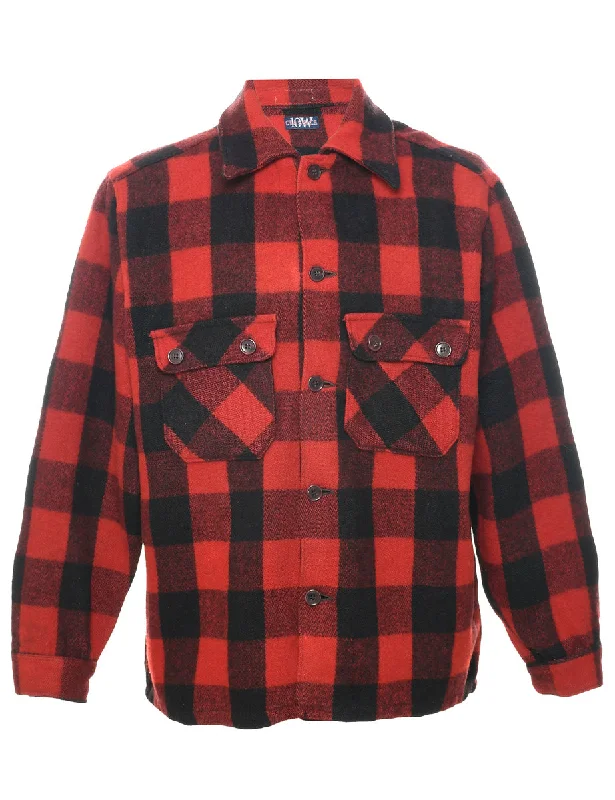 Extra Savings Red Buffalo Check Shirt - L