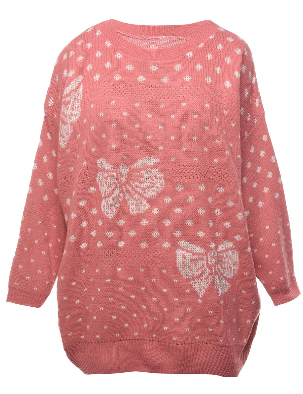 Extra Savings Printed  Jumper - L