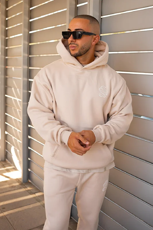 Can't Resist Core Logo Hoodie - Beige