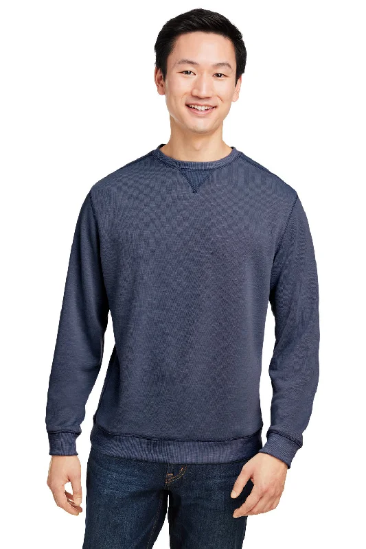 Overstock Clearance Nautica Mens Sun Surfer Supreme Crewneck Sweatshirt - Vintage Navy Blue
