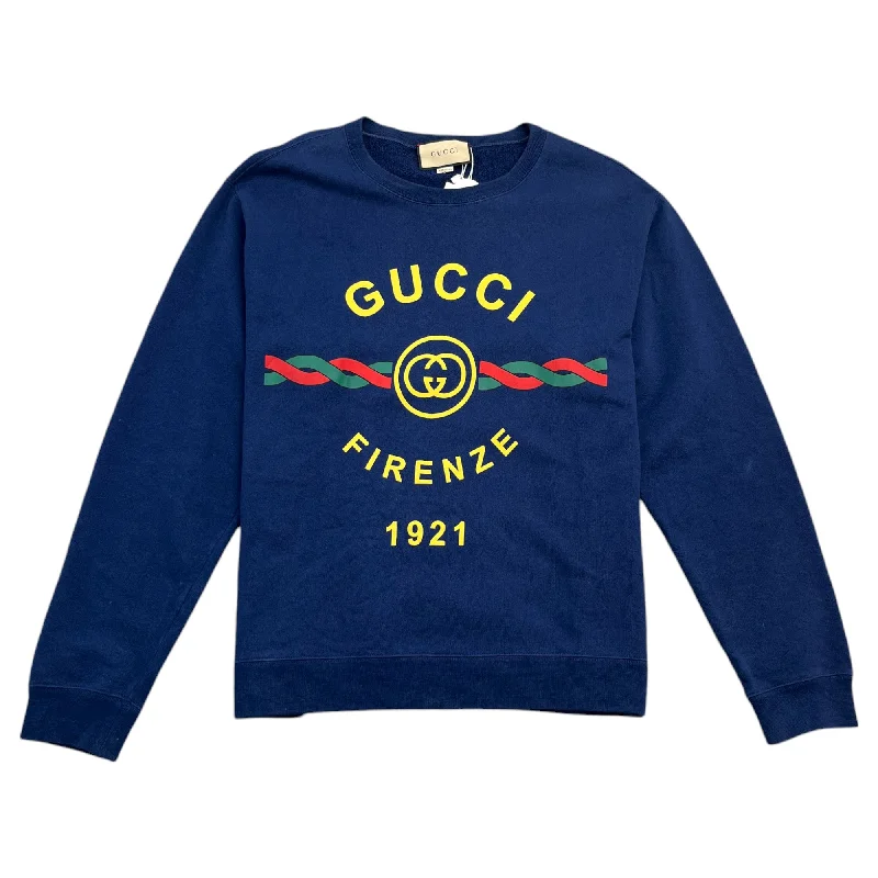 Savings Soar This Weekend Men's Firenze 1921 Jumper Navy Size XXL