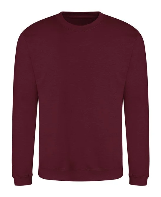 Instant Savings Awdis Just Hoods Awdis Sweatshirt - Burgundy*