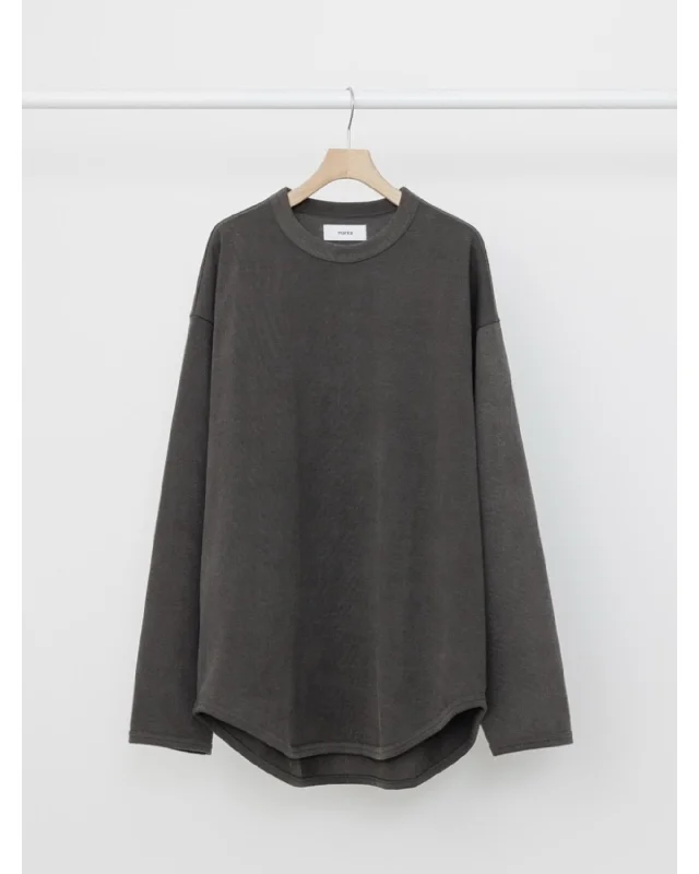 Weekend Deals That Dazzle BASE BALL TEE L/S FADED BLACK