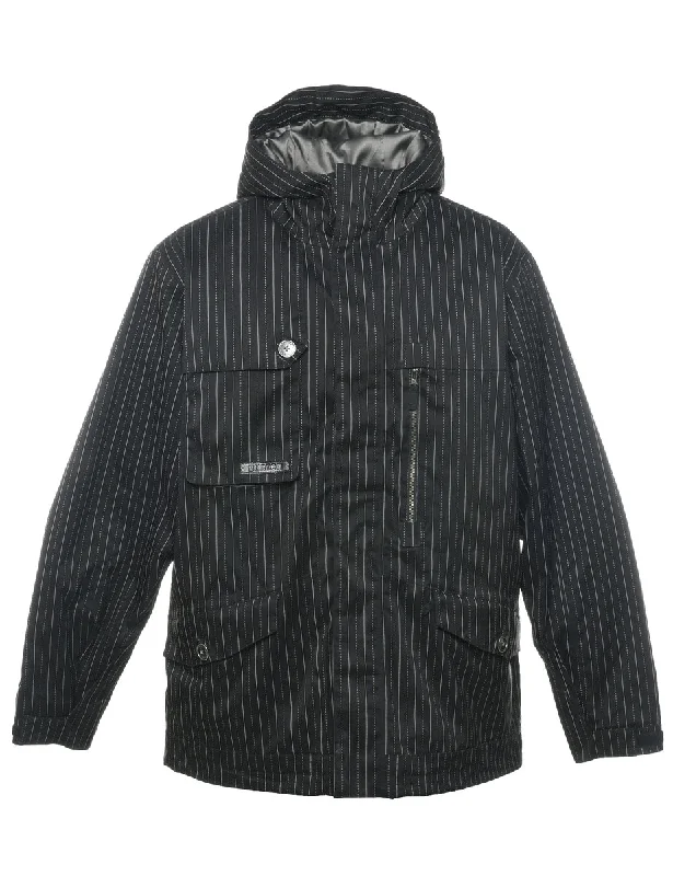 Weekend Discounts to Delight Pinstriped Mountaineering Jacket - XL