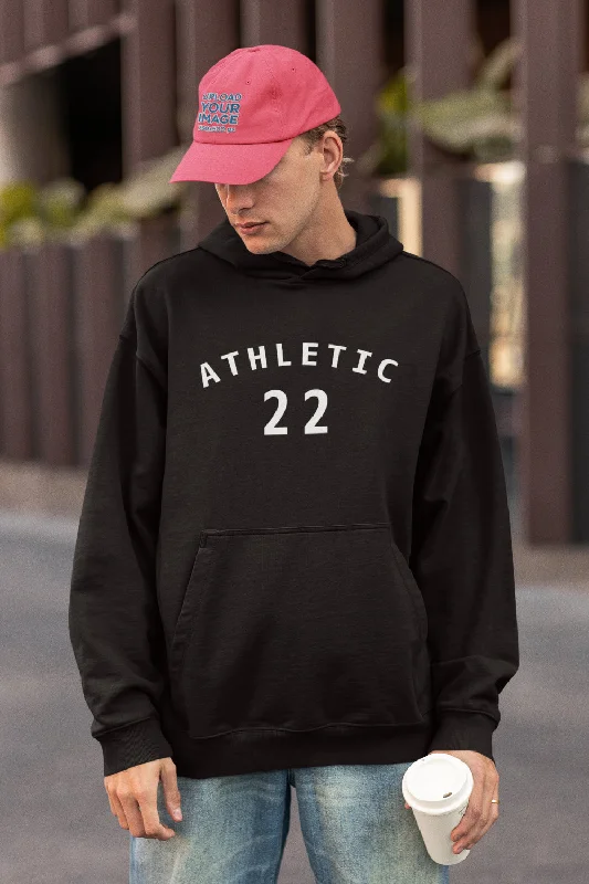 Weekend Bargains to Snag Athletic Premium Non Zipper Black Hoodie