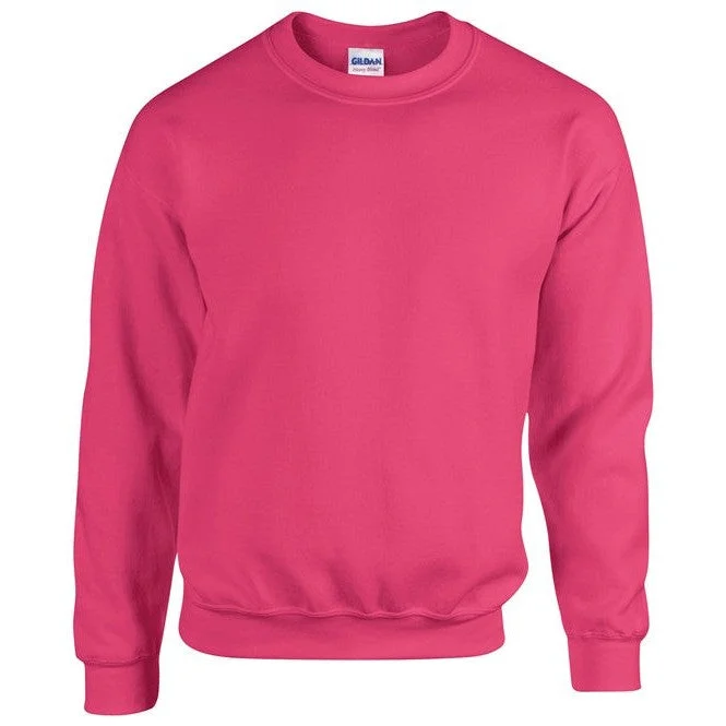 Massive Savings Gildan Heavy Blend Adult Crew Neck Sweatshirt - Heliconia