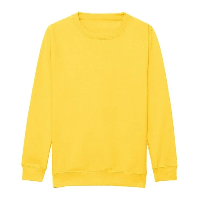 Awdis Just Hoods Kids Awdis Sweatshirt - Sun Yellow