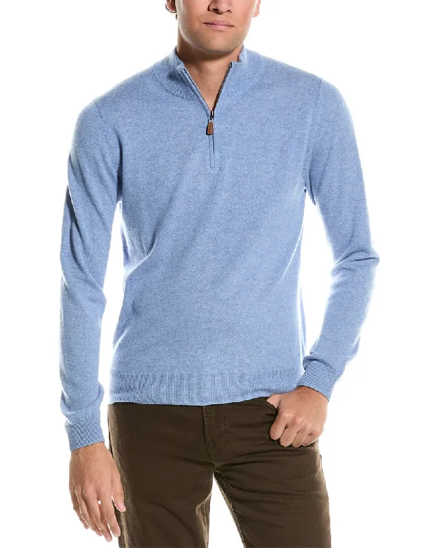 Weekend-Only Price Drops Mette Quarter Zip Cashmere Pullover