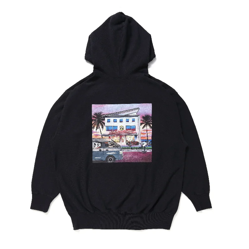 Weekend Savings Delight CHALLENGER × MOON EQUIPPED HOODIE