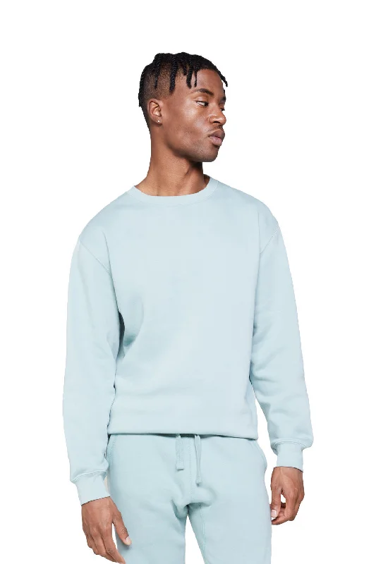 Weekend Discounts You Deserve Lane Seven Mens Premium Crewneck Sweatshirt - Seafoam Blue Weekend Discounts You Deserve Lane Seven Mens Premium Crewneck Sweatshirt - Seafoam Blue