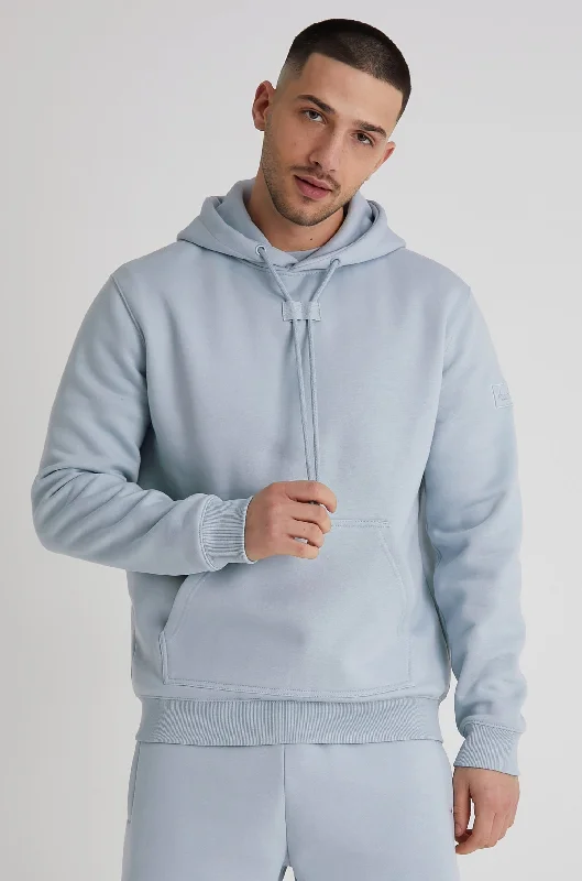Daily Special Aldo premium brushback fleece hoodie in Cerulean