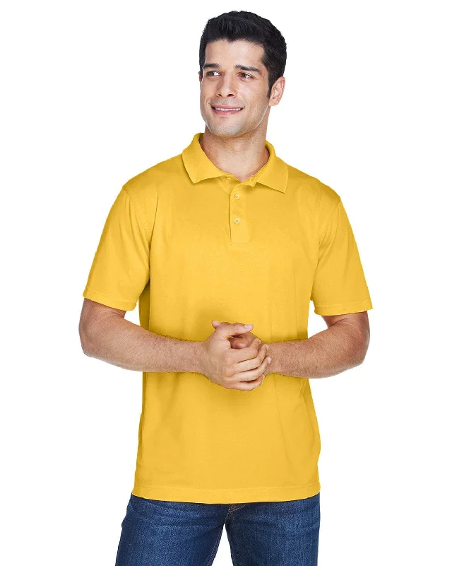Weekend Savings Fiesta Harriton Polytech Polo Shirt | Gold