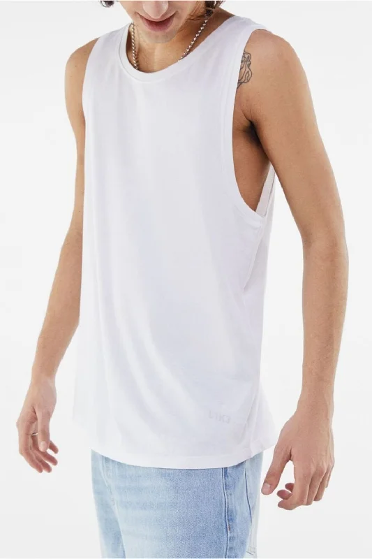 Weekend Special Sleeveless White Tshirt