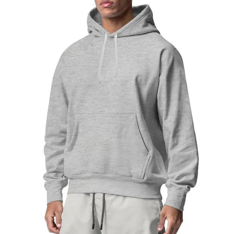 Weekend Deals to Brighten Your Day HGT Kangroo Pocket Style Grey Fleece Hoodie 13522 Weekend Deals to Brighten Your Day HGT Kangroo Pocket Style Grey Fleece Hoodie 13522
