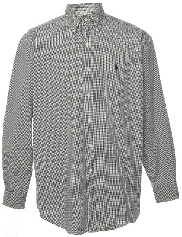 Midnight Madness Ralph Lauren Checked Shirt - S