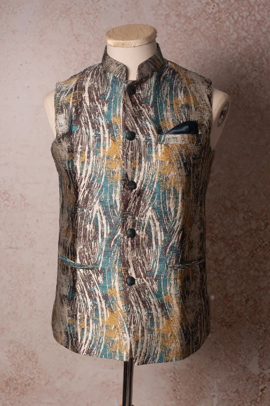 Weekend Discounts to Grab Contemporary design waistcoat N9_1869