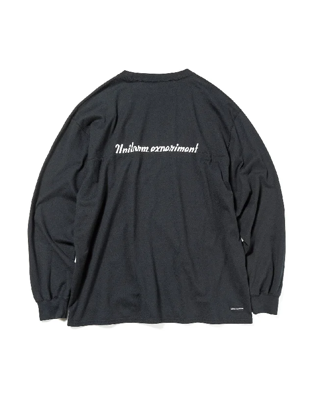 Weekend Discounts to Savor L/S BAGGY FOOTBALL TEE