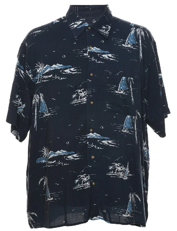 Weekend Steals Await Puritan Hawaiian Shirt - XL