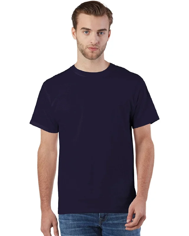 Lowest Rates Champion Adult Ringspun Cotton T-Shirt | Ravens Purple