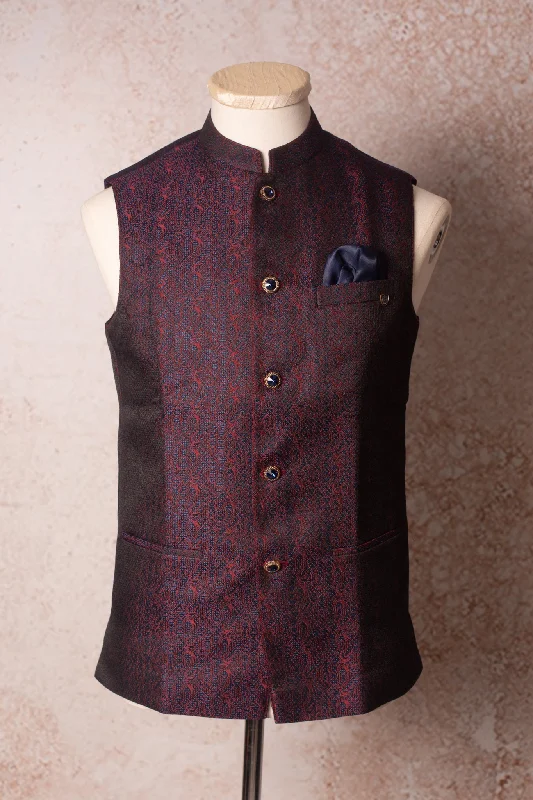 Limited Offer Tanchoi waistcoat E9S_2003
