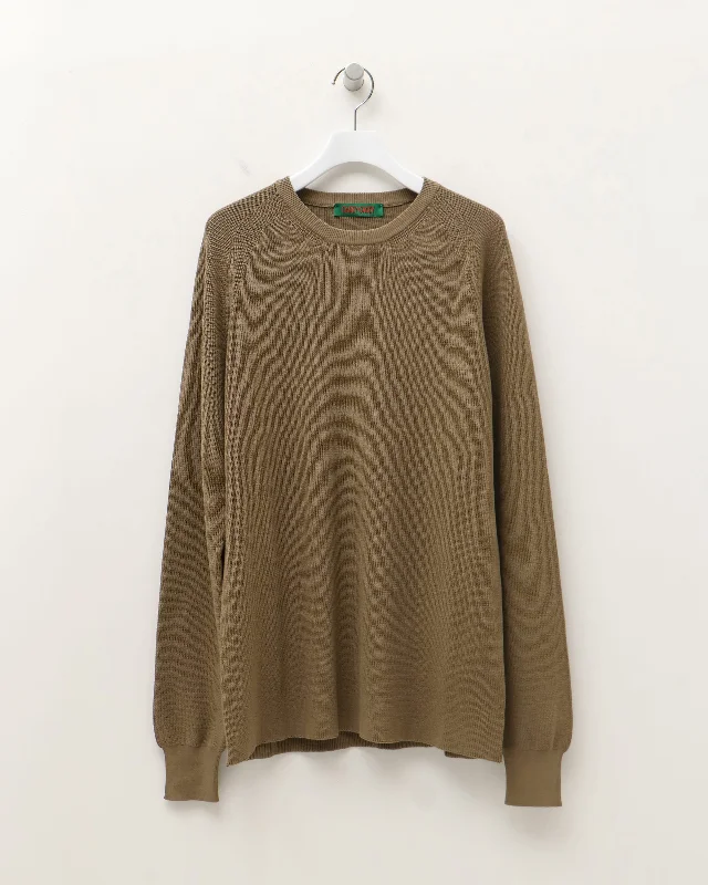 Extra Discount RIB STITCH SWEATER - CREPE SUDAN
