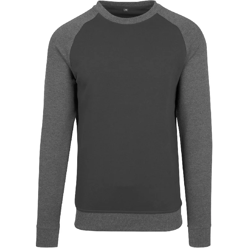 Big Savings Build Your Brand Raglan Crew Neck