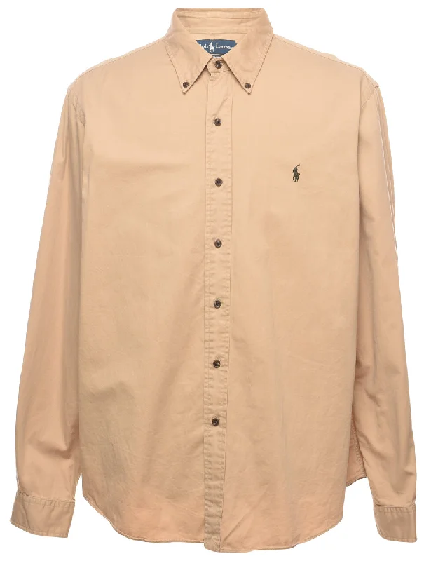Reduced Price Ralph Lauren Classic Beige Shirt - XL