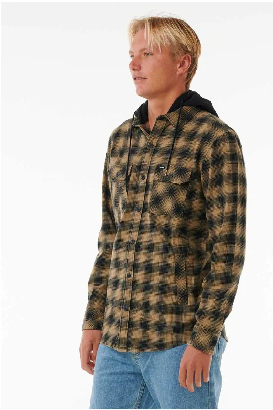 Weekend Offers That Excite Ripcurl Grunter Flannel Hood Shirt