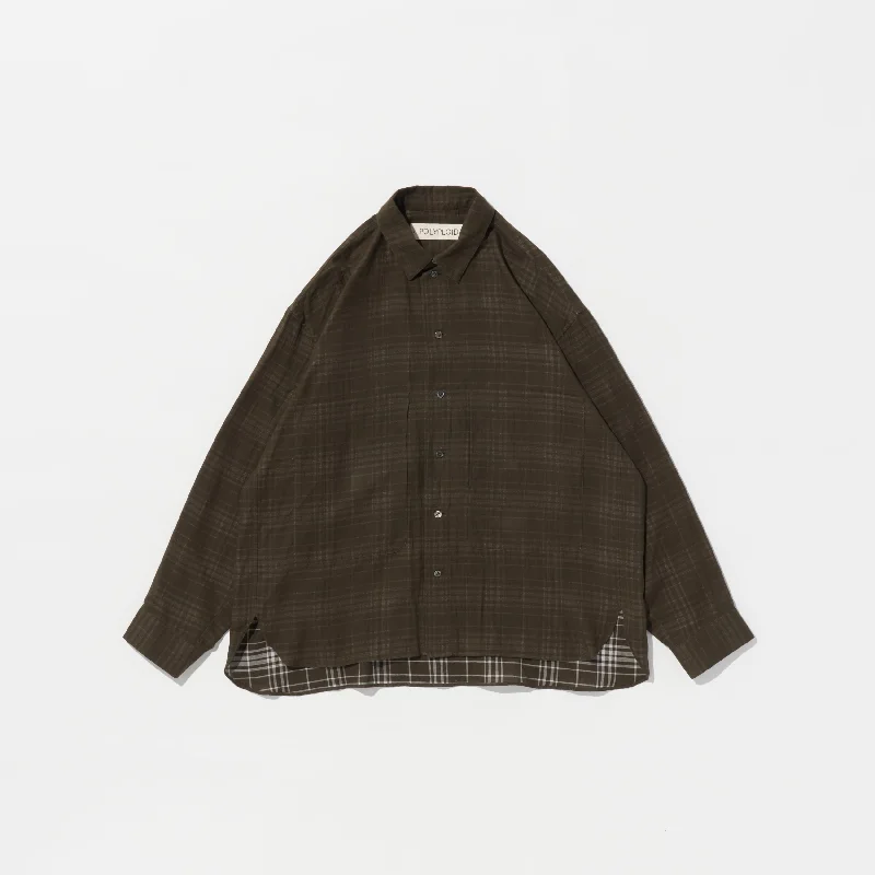 Extra Savings SHIRT JACKET B OLIVE CHECK