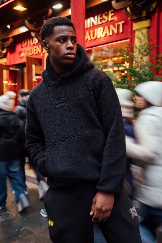 Weekend Discounts to Delight Charcoal Remedy Sherpa Hoodie