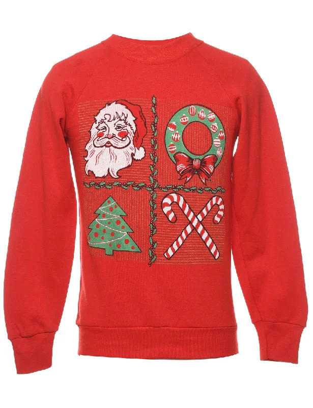 Santa Claus Christmas Sweatshirt - S