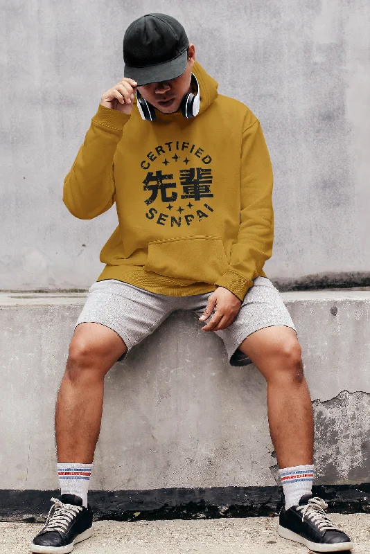 Weekend Offers That Thrill Certified Senpai- Anime - Winter Hoodies