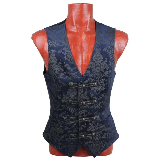 Reduced Price Men's Gothic Dress Vest Palace Waistcoat