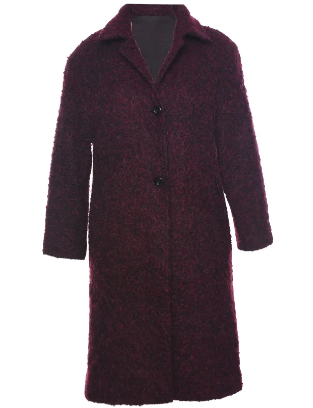 Weekend Specials to Delight Plum Coat - M