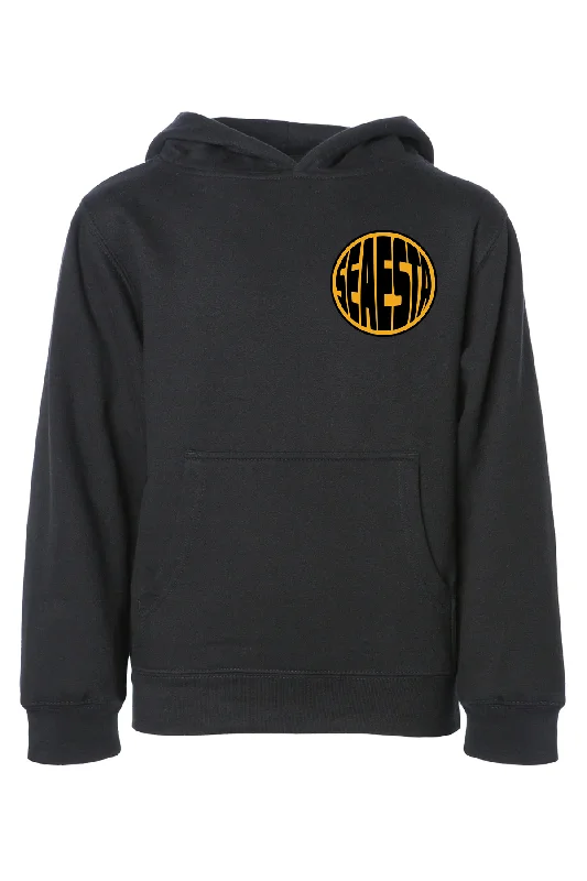Midnight Madness Seaesta Surf Globe Hoodie / Youth / Gold