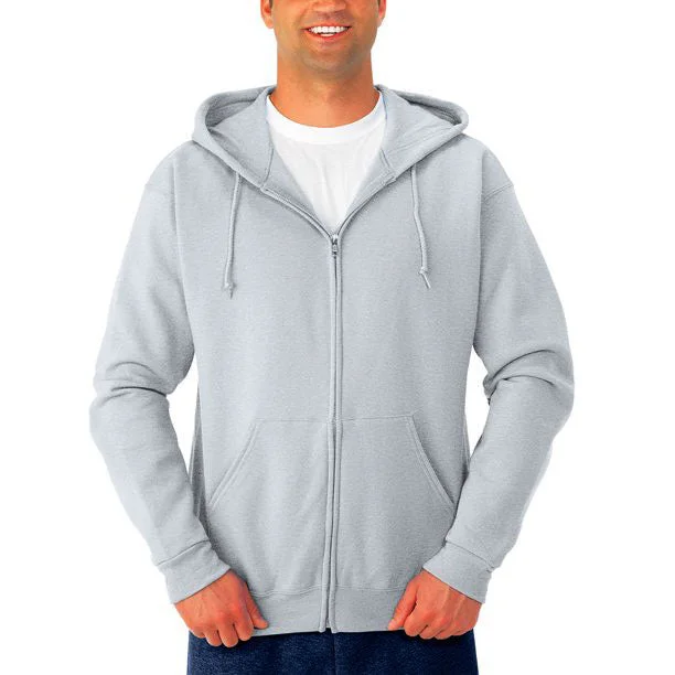 Reduced Price AM LDN Grey Zipper Hoodie 3393
