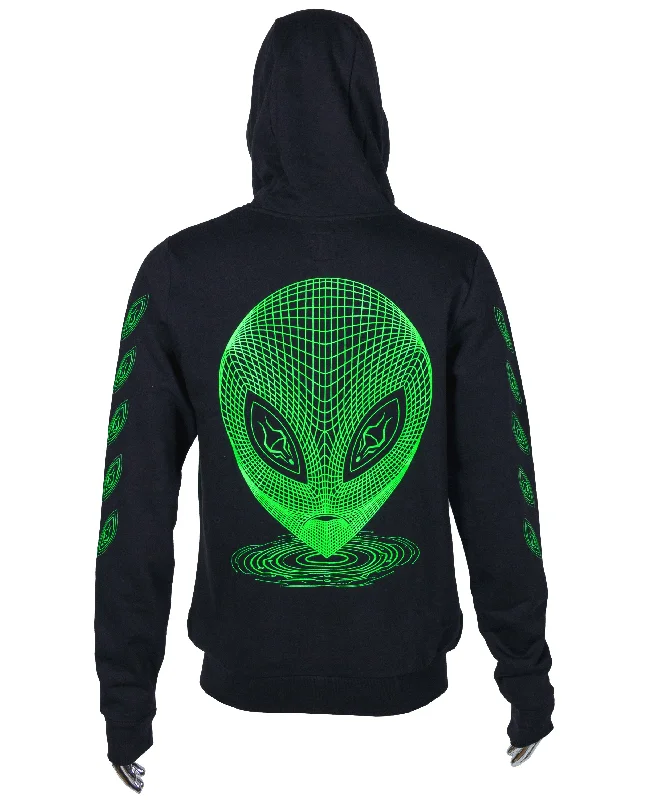 Online Deal ZIP HOODIE ALIEN EYES