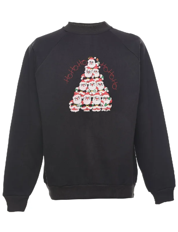 Santa Claus Christmas Sweatshirt - M