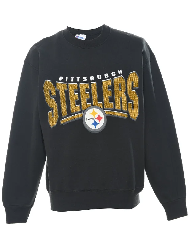 Weekend Bargains to Grab Pittsburgh Steelers Printed Sweatshirt - L