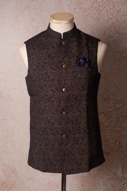 Weekend Deals That Wow Printed waistcoat E9S_1967