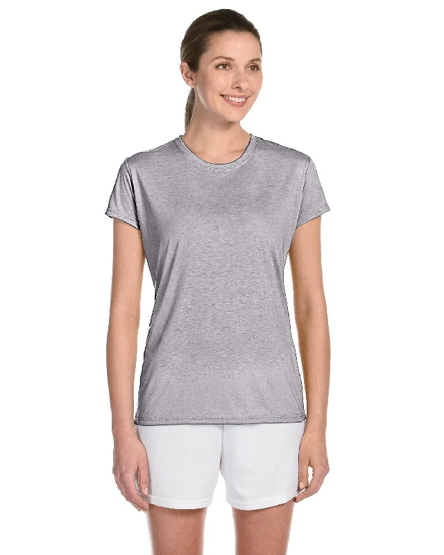 Weekend Savings Bonanza Gildan Ladies 4.5 oz. Performance T-Shirt | Sport Grey