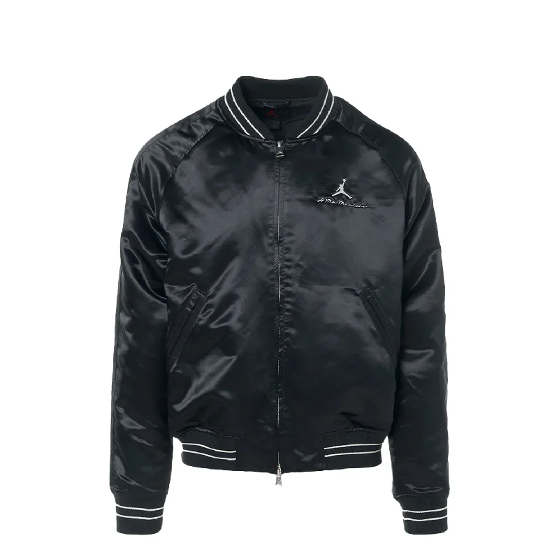Weekend Wonders Await! Air Jordan x A Ma Maniére Souvenir Jacket (Black)