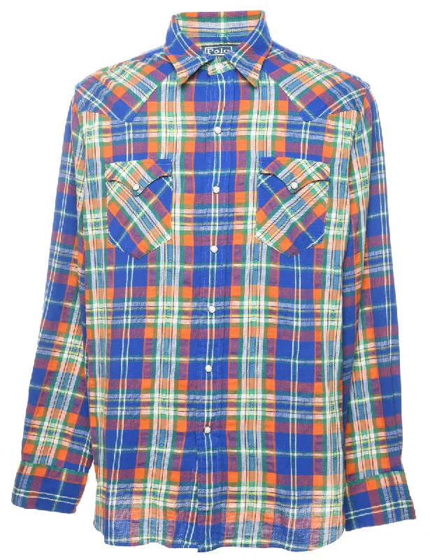 Don't Delay Ralph Lauren Checked Shirt - L