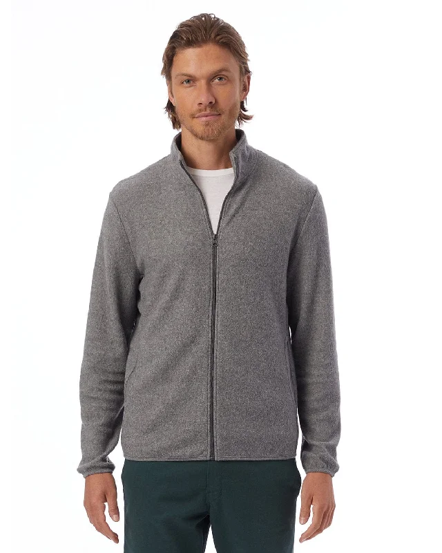 Now Available Alternative Adult Full Zip Fleece Jacket | Eco Grey