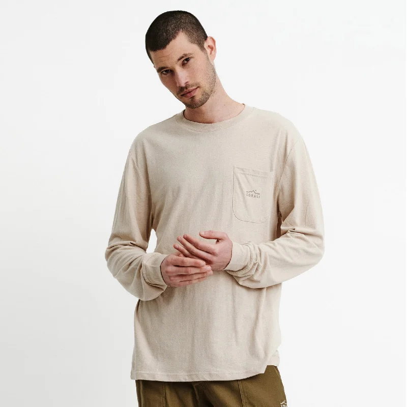 Weekend Deals That Spark Hemp Long Sleeve Tee Natural