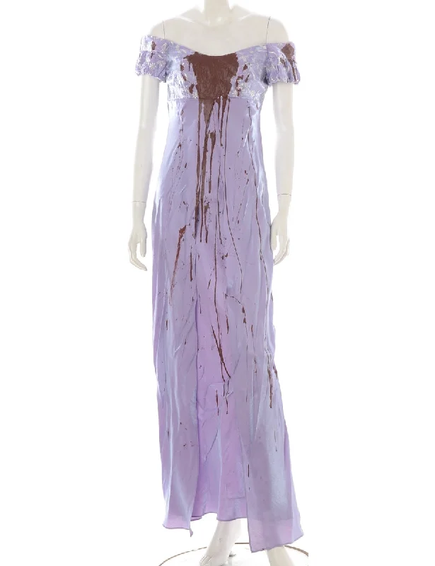 Epic Value Reclaimed Bloody Halloween Prom Dress
