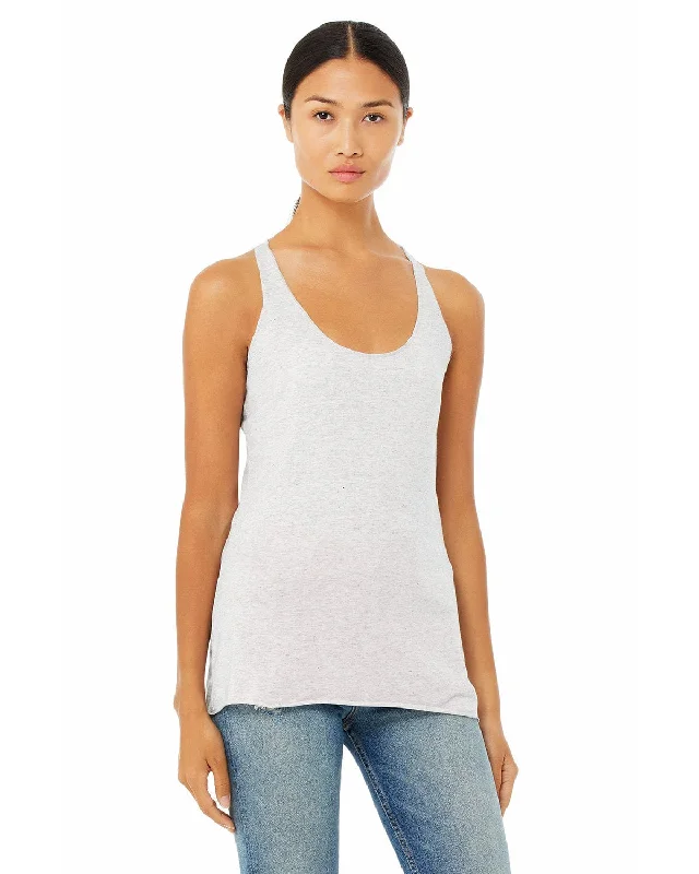Weekend Savings Bonanza Bella+Canvas Ladies Triblend Racerback Tank | Wht Flck Triblnd Weekend Savings Bonanza Bella+Canvas Ladies Triblend Racerback Tank | Wht Flck Triblnd