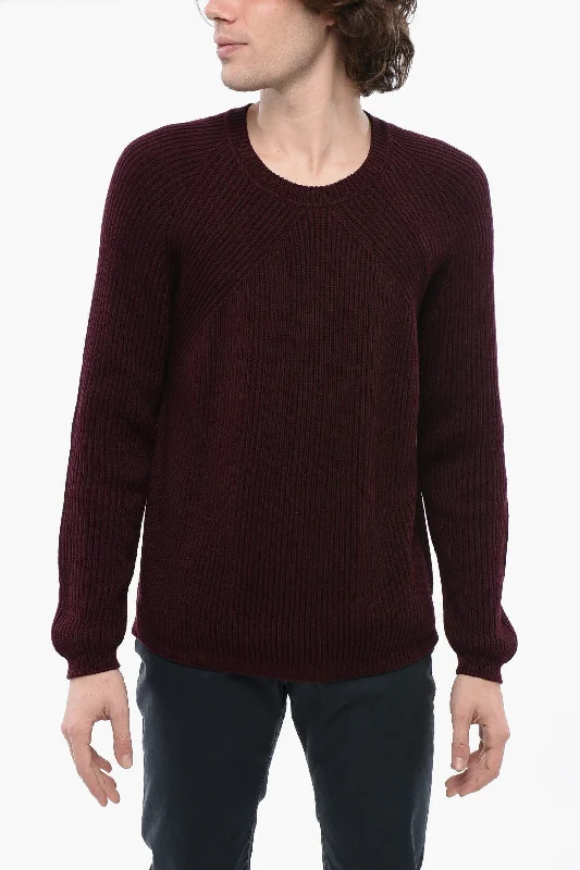 Corneliani Ribbed Crewneck Sweater