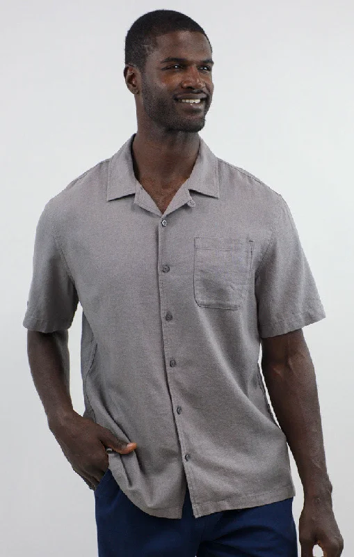 Best Seller Linen Suffolk Short Sleeve Camp Shirt